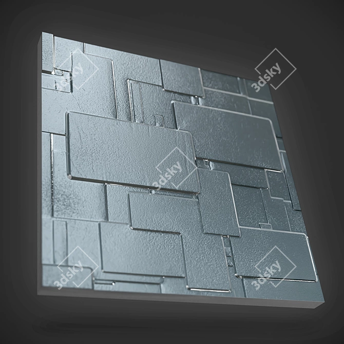 Seamless Glass Materials Pack 3D model image 5