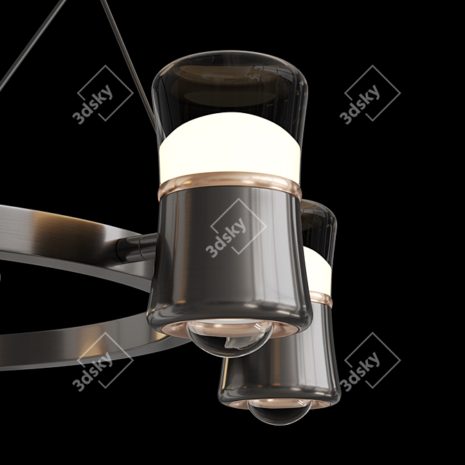 Ring LED Pendant Lamp MEDVIN 3D model image 3