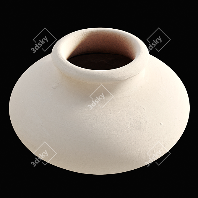 Pot 3D Model: Realistic Photoscan 3D model image 6