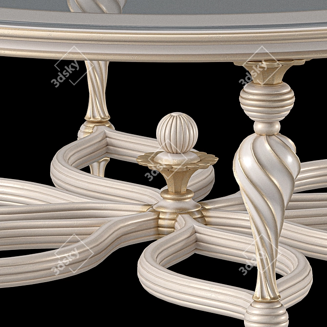 Roberto Giovannini Round Coffee Table 3D model image 2