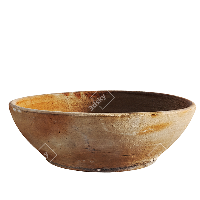  Photoscanned Pot with CoronaDisplacement 3D model image 3