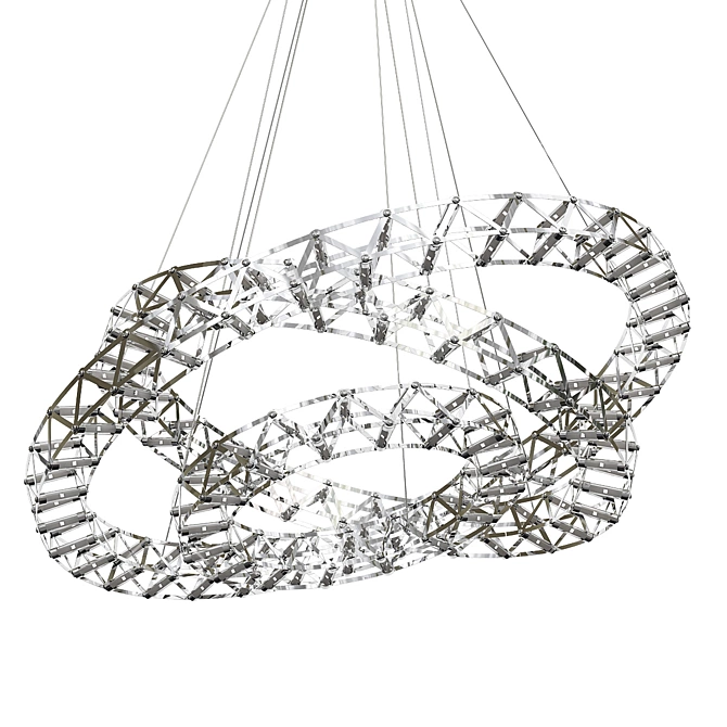 ImperiumLoft EIFFEL Pendant Chandelier 3D model image 1