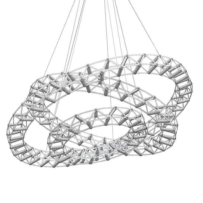 ImperiumLoft EIFFEL Pendant Chandelier 3D model image 3