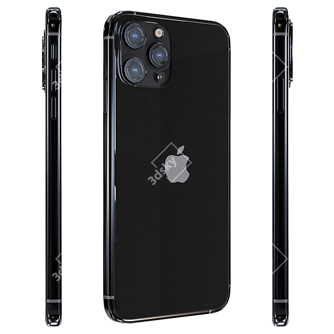 Ultimate 3D iPhone 11 Model 3D model image 4