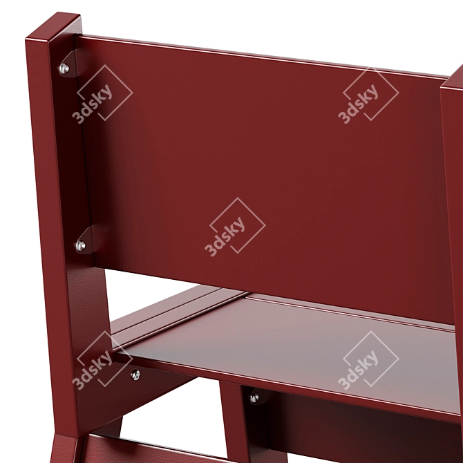 Loll Designs Alfresco Stools 3D model image 4