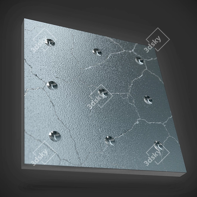 Premium Glass 4K Material Kit 3D model image 5