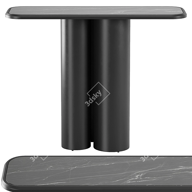 Product title translation from Russian:
Ospray Console Table by Black Rooster Decor

Unique Title:
Ospray Marble Console: Elegance Red 3D model image 2