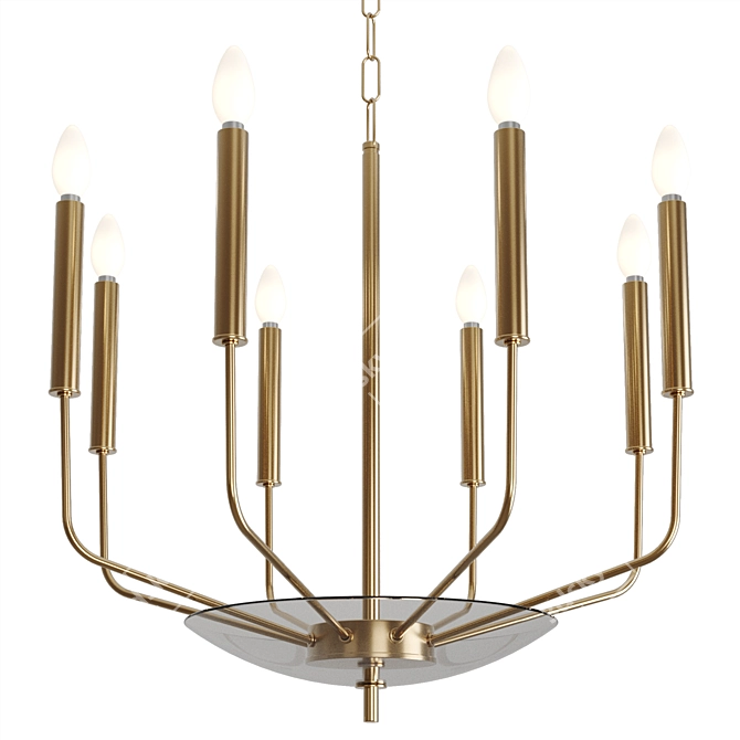 Giacomo Chandelier for Home Decor 3D model image 1