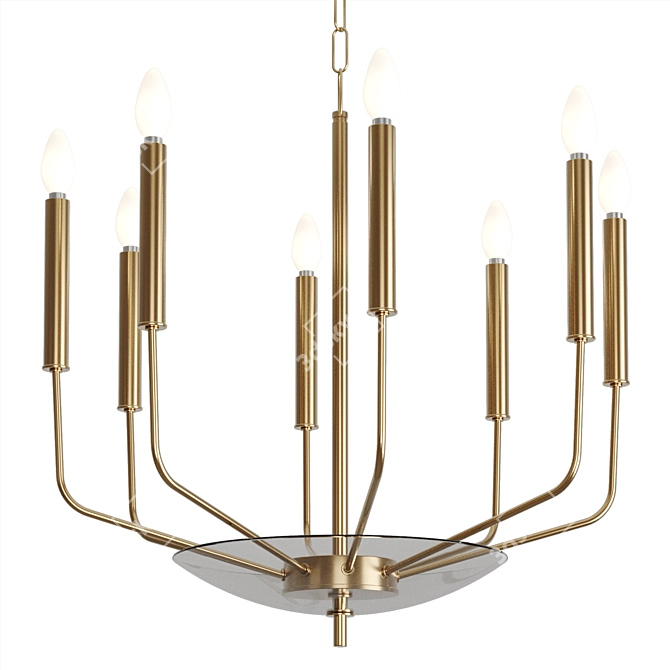 Giacomo Chandelier for Home Decor 3D model image 2