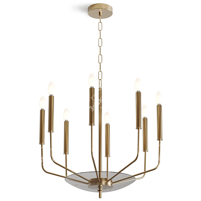 Giacomo Chandelier for Home Decor 3D model image 3