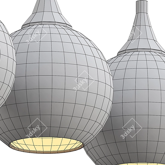 Modern Pallas Pendant Lamp 3D model image 3