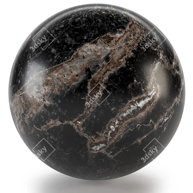 Elegant Marble Texture Collection 3D model image 3