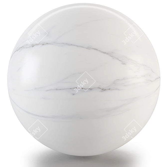 Elegant Marble Texture Collection 3D model image 4