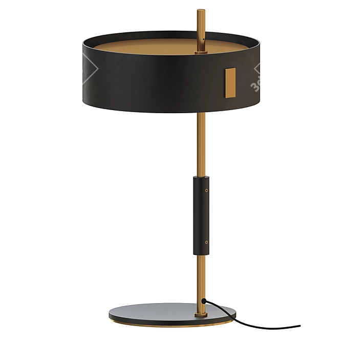 Oluce 1953 Retro Chic Lamp 3D model image 2