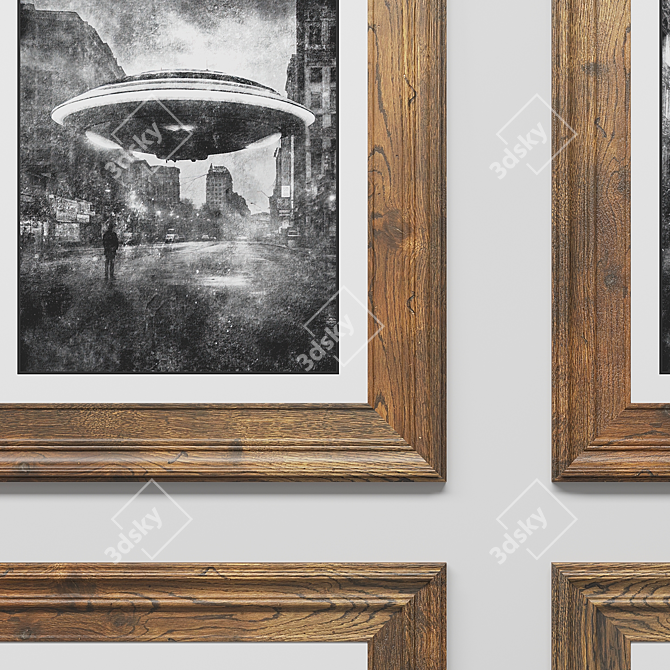 UFO Artwork for Believers 3D model image 3