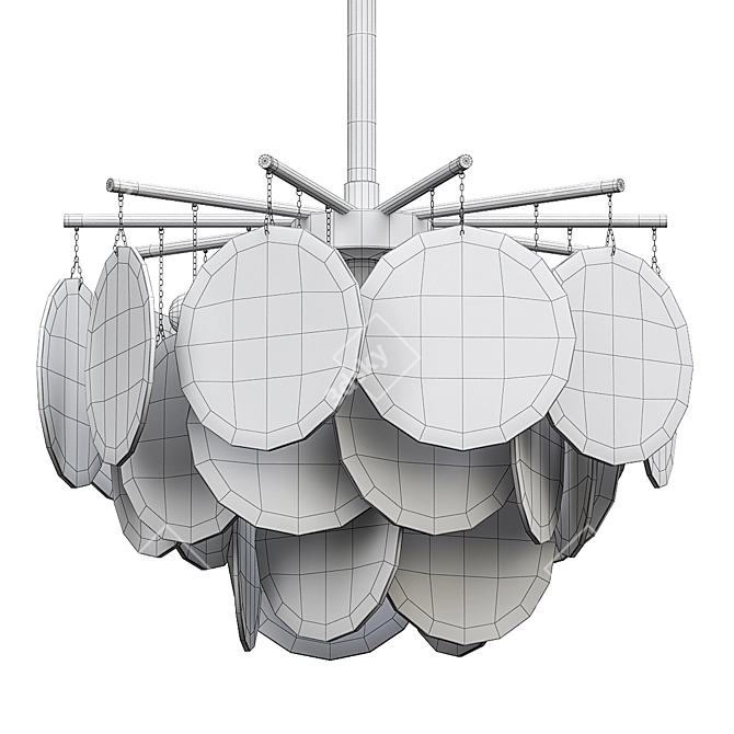 FROST Pendant Chandelier ImperiumLoft 3D model image 3