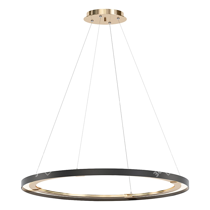 Modern LED Pendant Light 3D model image 2