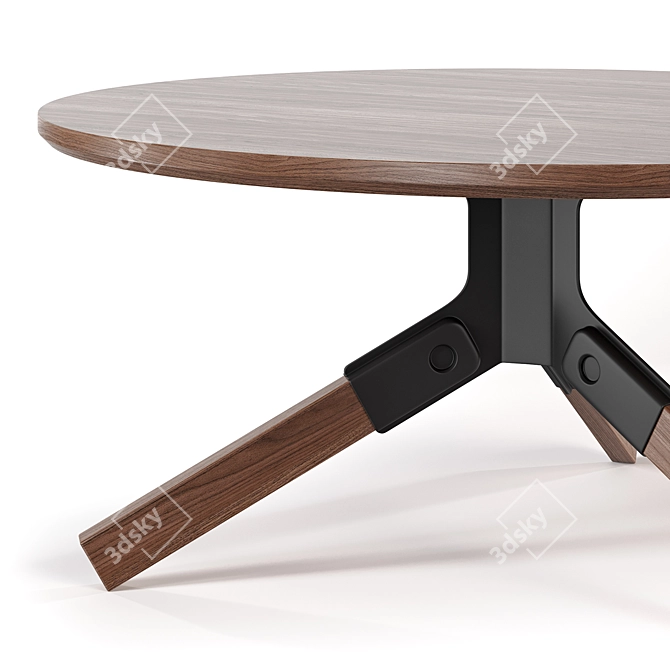 Misewell Conrad London Coffee Table 3D model image 2