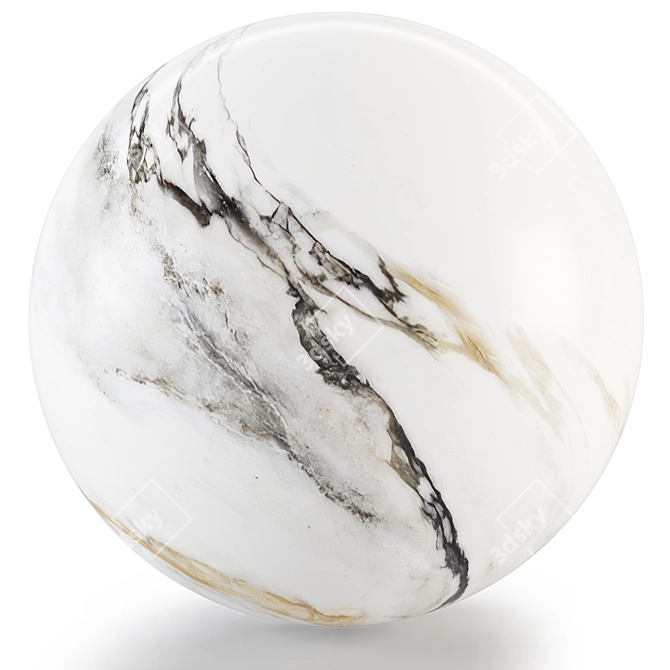 Luxury Marble Texture Collection 3D model image 4