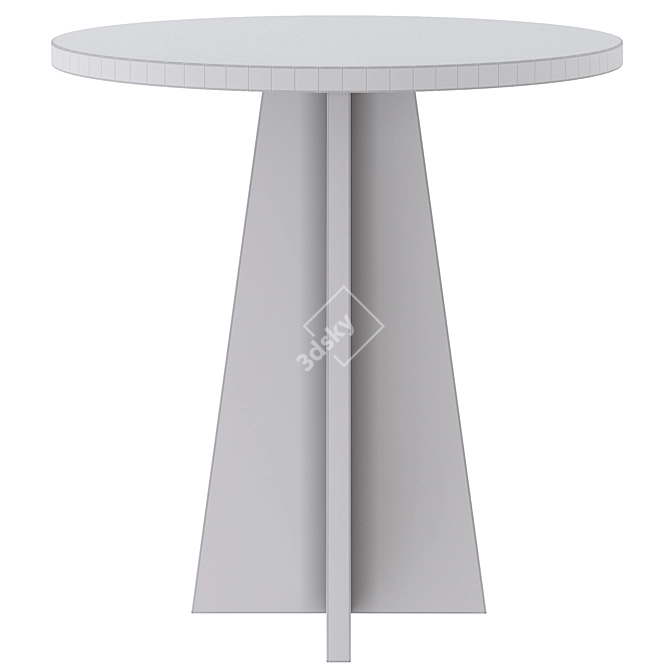 Baker Saint End Tables Collection 3D model image 5