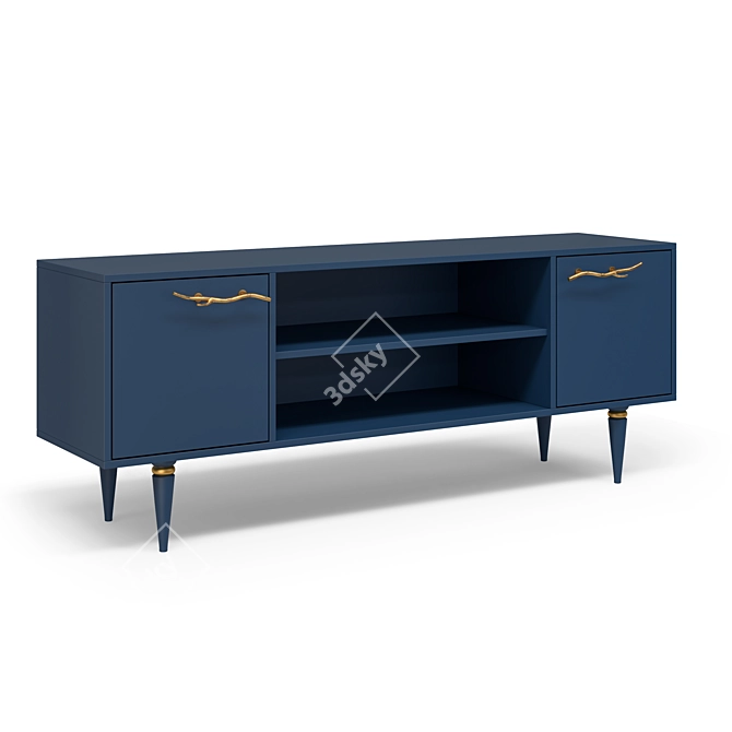 Art Kolor Matte TV Stand 3D model image 7