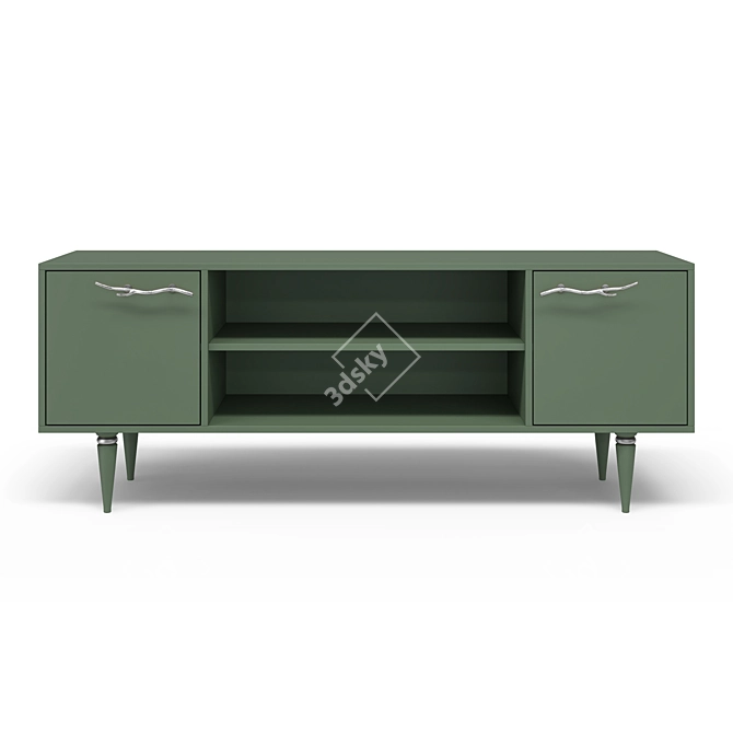 Art Kolor Matte TV Stand 3D model image 10