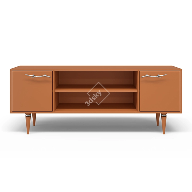 Art Kolor Matte TV Stand 3D model image 11