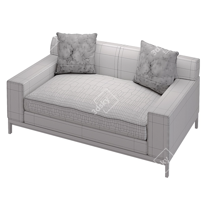 Luxurious Studio Liaigre Large Sofa 3D model image 3