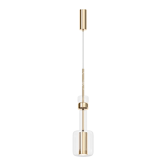  Modern Pendant Light Fixture 3D model image 2