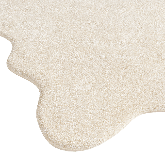 Scalero Wool Rug Collection 3D model image 3