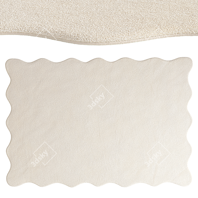 Scalero Wool Rug Collection 3D model image 9