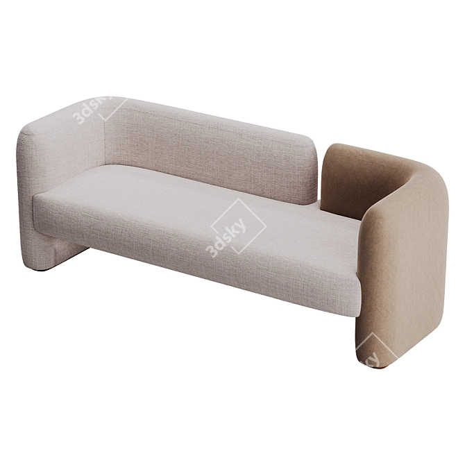 Ad HOC Candelaria Contemporary Sofa 3D model image 2