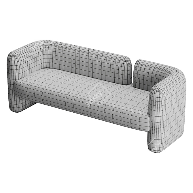 Ad HOC Candelaria Contemporary Sofa 3D model image 3