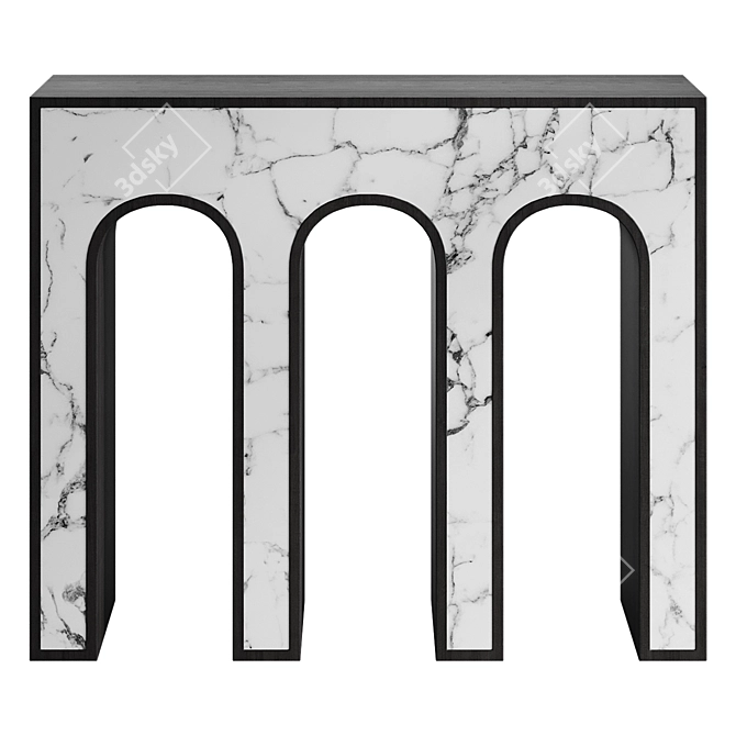 Modena Console by VOLANTE DESIGN 3D model image 2