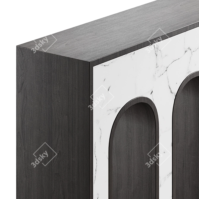 Modena Console by VOLANTE DESIGN 3D model image 6