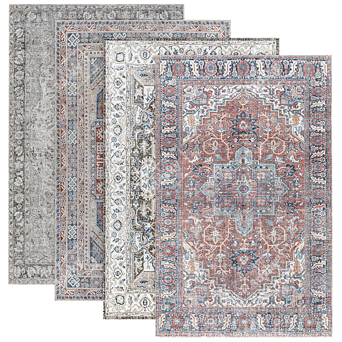 Timeless Elegance Rug Collection 3D model image 1