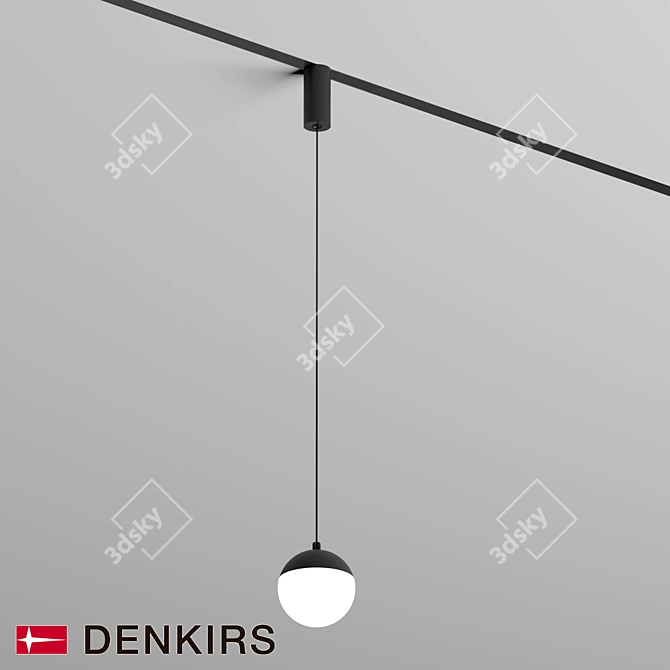 Moon Smart Track Pendant Light 3D model image 1