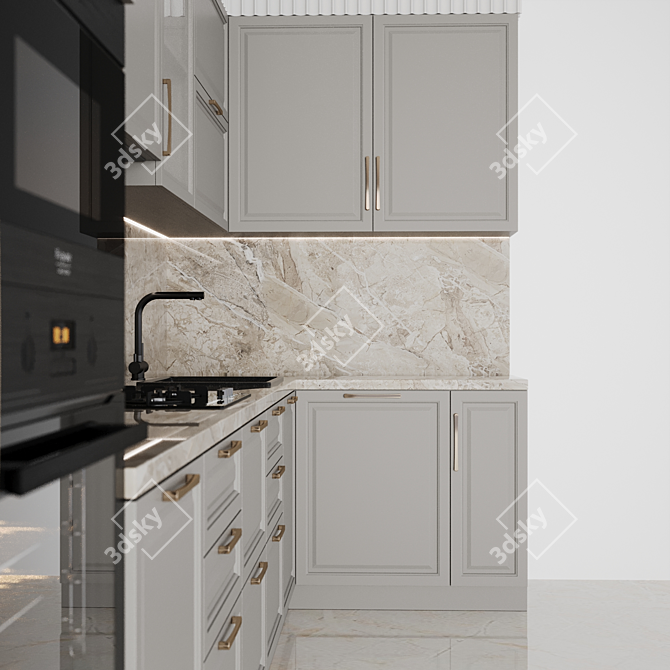 Appliance Kitchen Bundle Set 3D model image 5