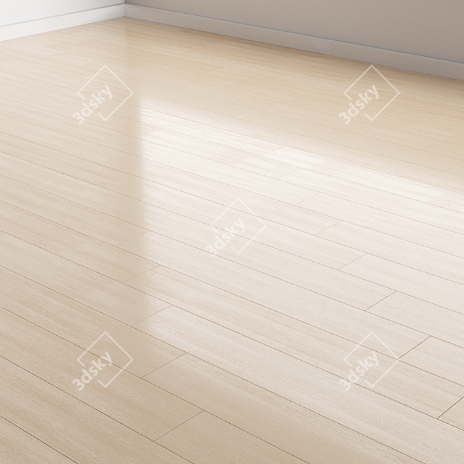 Oak Flooring 5 Installation Styles 3D model image 1