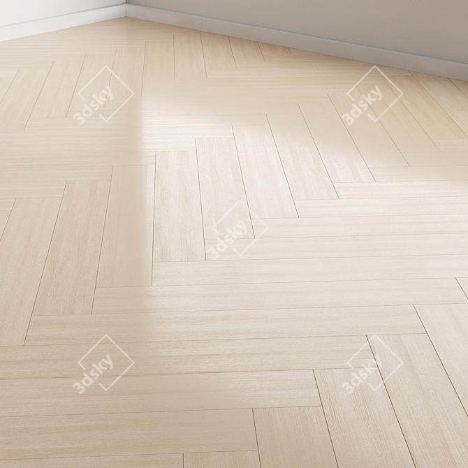 Oak Flooring 5 Installation Styles 3D model image 2