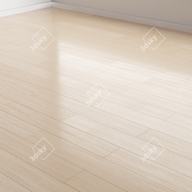 Oak Flooring 5 Installation Styles 3D model image 5