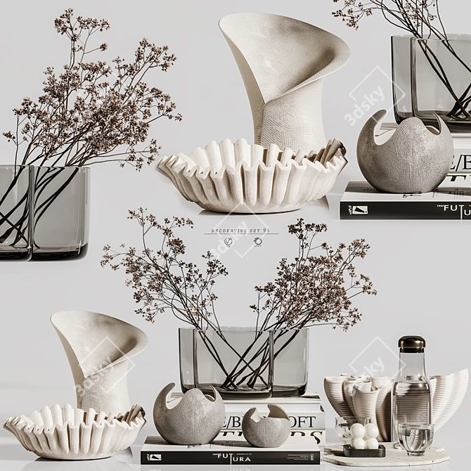 Luxury Decor Set for Rendering 3D model image 3