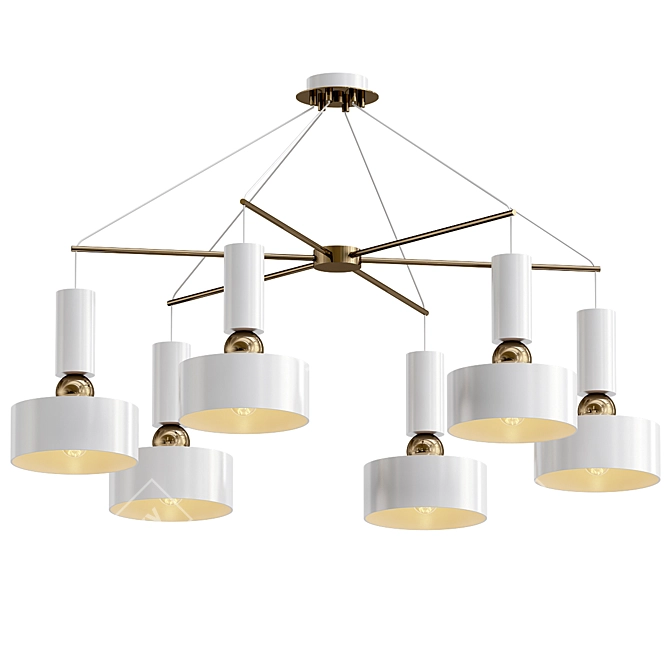 Maytoni Void Chandelier: Modern Elegance 3D model image 1