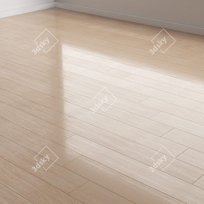 Versatile Oak Flooring Collection 3D model image 2