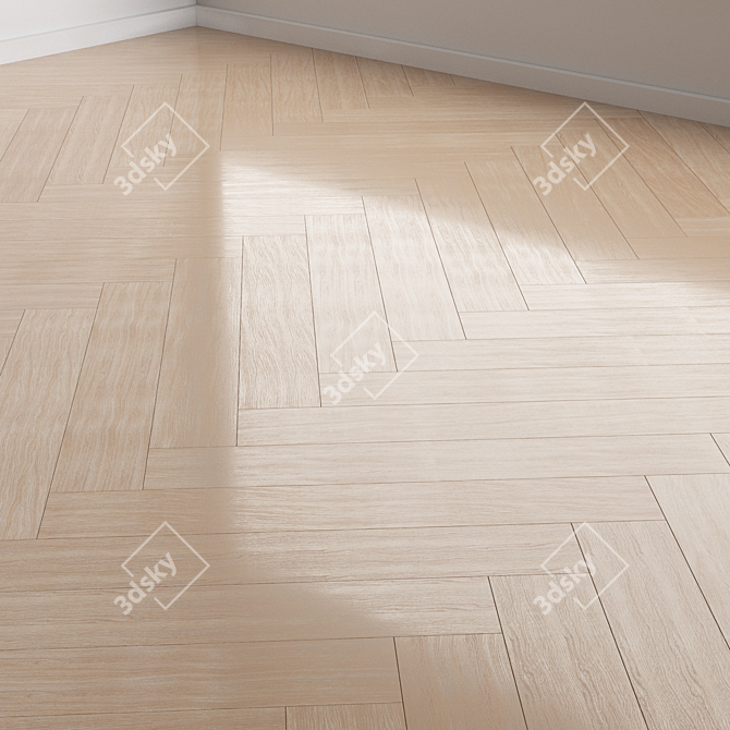 Versatile Oak Flooring Collection 3D model image 3