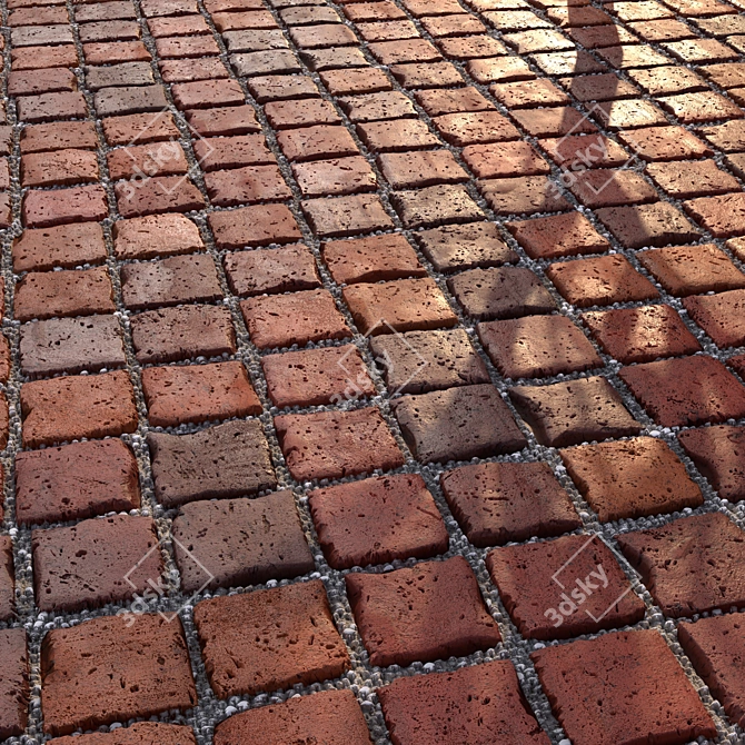  Urban Paving Seamless Texture Pack 3D model image 2