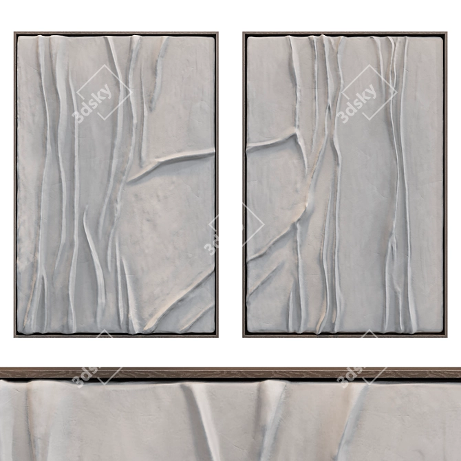  4K High Detail Bas-Relief Art 3D model image 1