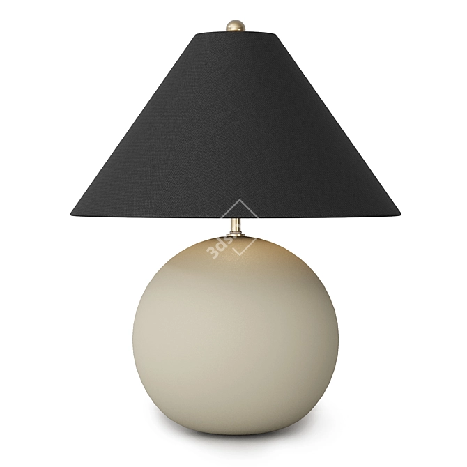 Table Lamp Tess by Louvre Home 3D model image 2