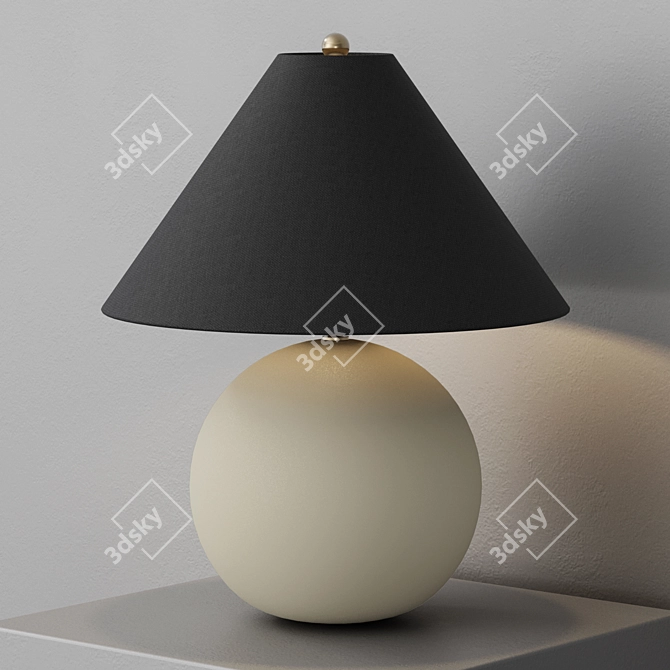 Table Lamp Tess by Louvre Home 3D model image 5