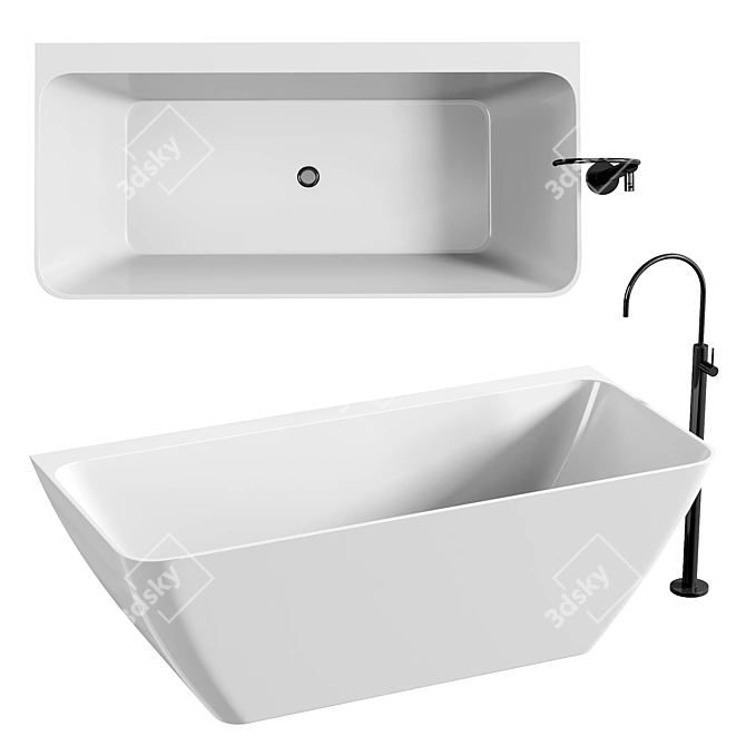 Elevate Your Bath Experience 3D model image 1